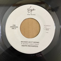 KEITH RICHARDS Eileen / Wicked As It Seems 45 Virgin S7-56955 NEW UNPLAYED +ts