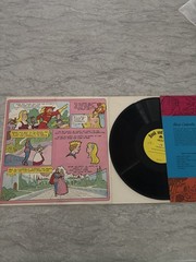 Cinderella Book And Vinyl Record (LP, 1971, Peter Pan Records) Tested and Works!