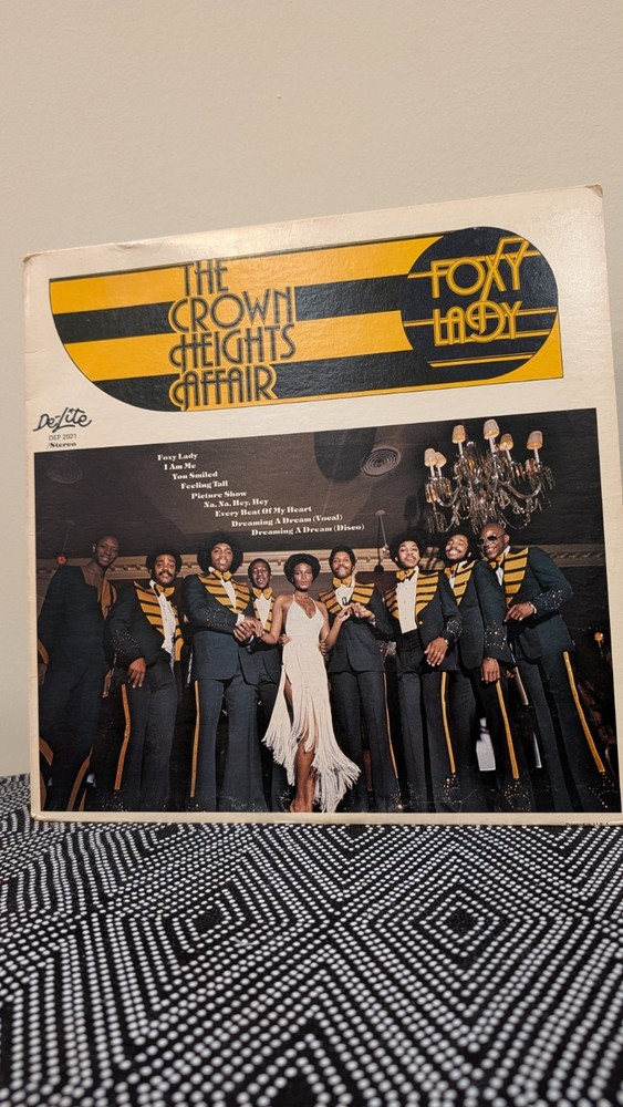 THE CROWN HEIGHTS AFFAIR FOXY LADY (VG) DEP-2021 LP VINYL RECORD