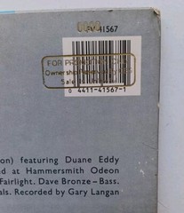 Vinyl LP ART OF NOISE RE WORKS EX/VG CHRYSALIS Promo Demonstration Copy
