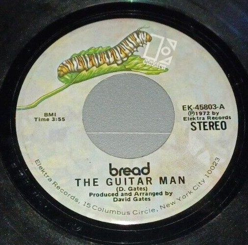 Bread: The Guitar Man/ Just Like Yesterday, 1972 : 45rpm