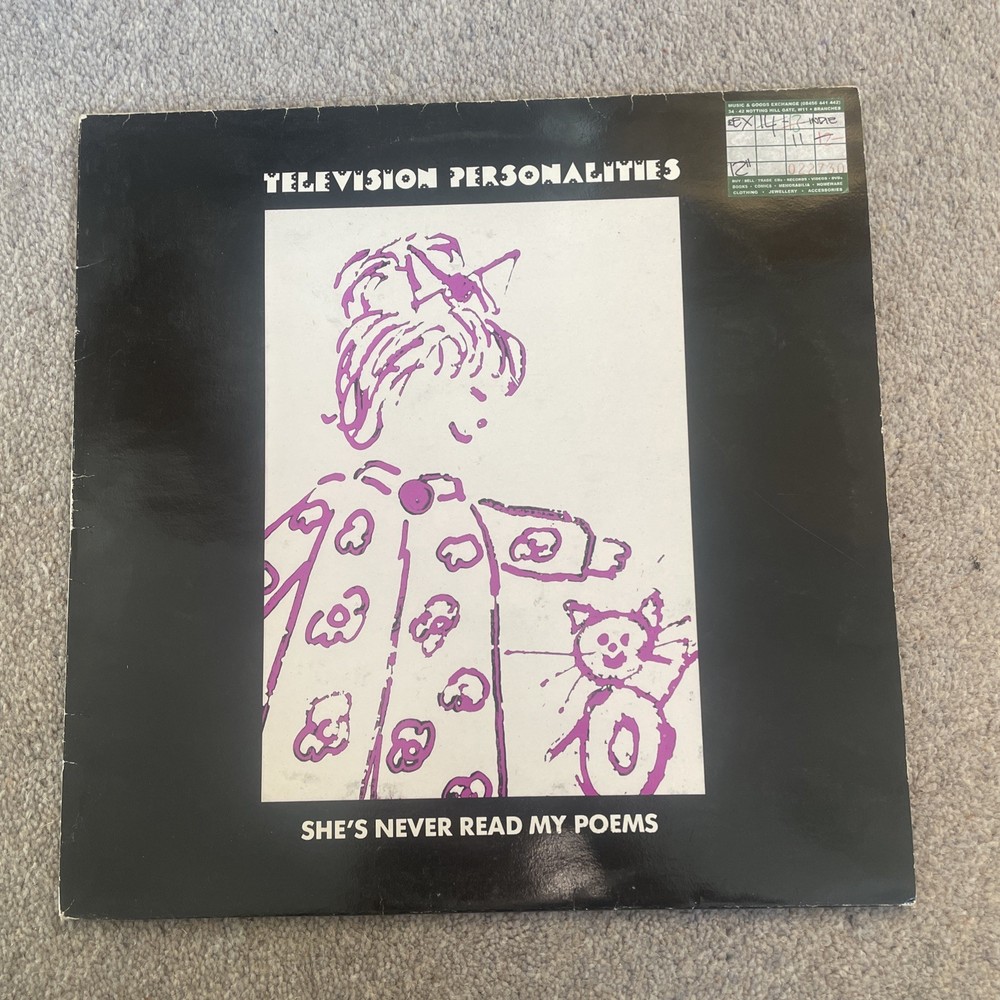 TELEVISION PERSONALITIES She’s Never Read My Poems 12” vinyl 1991 Fire Records