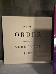 VINTAGE RARE Collection Of New Order vinyl records, album Substance.
