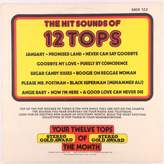 12 Tops Today’s Top Hits Volume 26 – 12″ UK LP – Stereo Gold Award – MER 122 EX