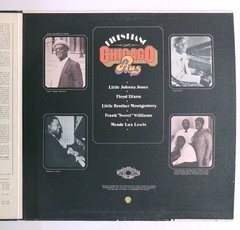 Blues Piano Chicago Plus LP Record 1972 Atlantic Blues Jazz 33 RPM