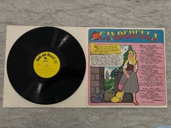 Cinderella Book And Vinyl Record (LP, 1971, Peter Pan Records) Tested and Works!