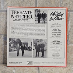 Ferrante & Teicher – Holiday for Pianos LP Record 1963 United Artists Easy