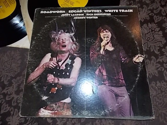 EDGAR WINTERS ROADWORK WHITE TRASH LP