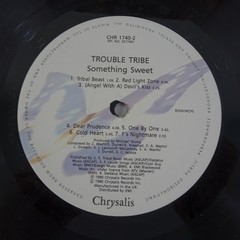 Trouble Tribe Something Sweet 1990 Rare Original 1st Press Vinyl CHR 1740 EX/EX