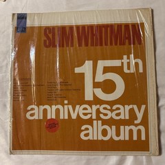 Slim Whitman 15th Anniversary Album Imperial Records 33 RPM in plastic seal