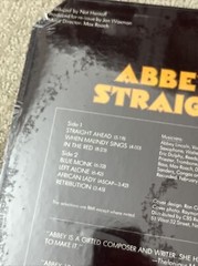 Abbey Lincoln Straight Ahead NEW Sealed Vinyl LP Album Barnaby Candid Cut Corner