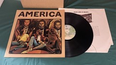 America – Self Titled Debut Album 1973 Reissue LP Warner Bros BS 2576