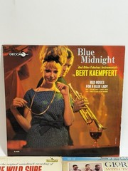5 Vintage Vinyl LP Record Lot – Comedy, Surf Rock, Easy Listening, Vocal Jazz