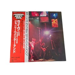 Johnny Winter And Live Sony 25AP1253 Japan LP Vinyl Record with OBI