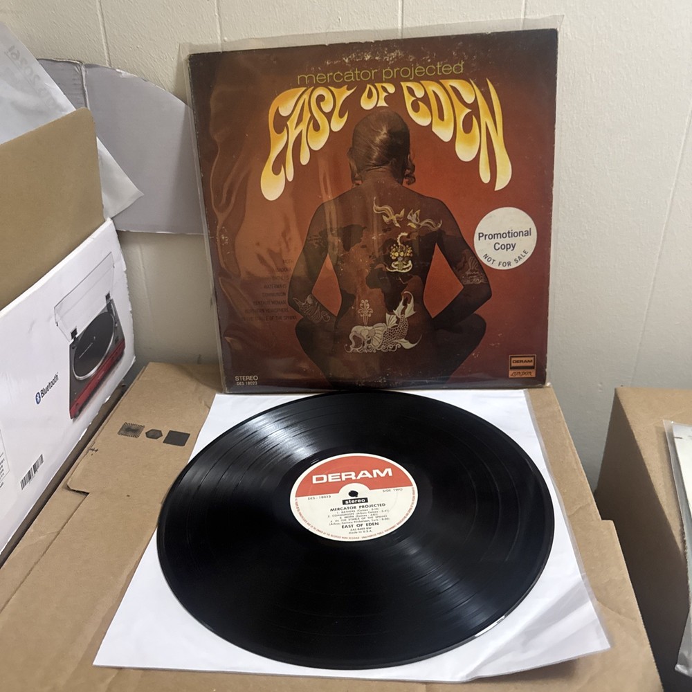East of Eden – Mercator Projected (1969) Vinyl LP • PROMO • Psychedelic Rock
