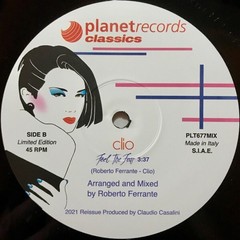 CLIO – Faces (Vinyl 12-inch Single, 45 RPM) – Made in Italy, New/Sealed