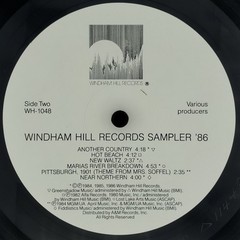 Various – Windham Hill Records Sampler ’86 (LP, Smplr, All) (Very Good Plus (VG+