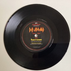 Def Leppard, animal 7” 45 SINGLE VINYL Hard Rock heavy metal 1987 1st press (z
