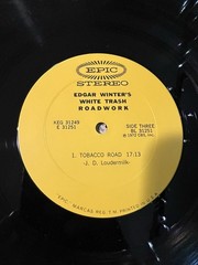 Edgar Winter’s White Trash ‎– Roadwork Vinyl, LP 1972 Epic ‎– KEG 31249