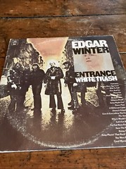 EDGAR WINTER – Entrance/White Trash Double LP Vinyl Lp Blue Rock Vintage GF