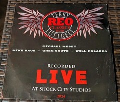REO Classics Band TERRY LUTTRELL Live @ Shock City Sealed Vinyl Distressed Cover