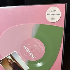 Laufey – Valentine Lover Girl Strawberry Matcha Heart Shaped Vinyl LP Record NEW