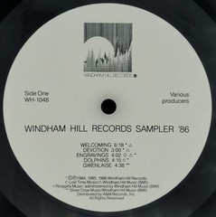 Various – Windham Hill Records Sampler ’86 (LP, Smplr, All) (Very Good Plus (VG+