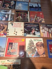 Lot Of 52 Vintage Christmas Vinyl LP Record Lot Holiday Mixed Artists 1960s-80s