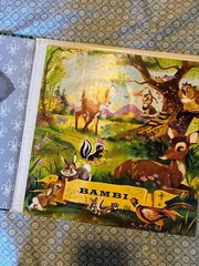 Walt Disney Bambi Vintage Vinyl LP 1969 Disneyland Record/Book ST 3903