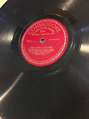 1939 JAZZ Edie Condon Band 78 rpm COMMODORE 530 IT’S RIGHT HERE FOR YOU E+