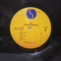 YAZ You and Me Both LP Sire Records 1-23903 Vinyl Record 1983