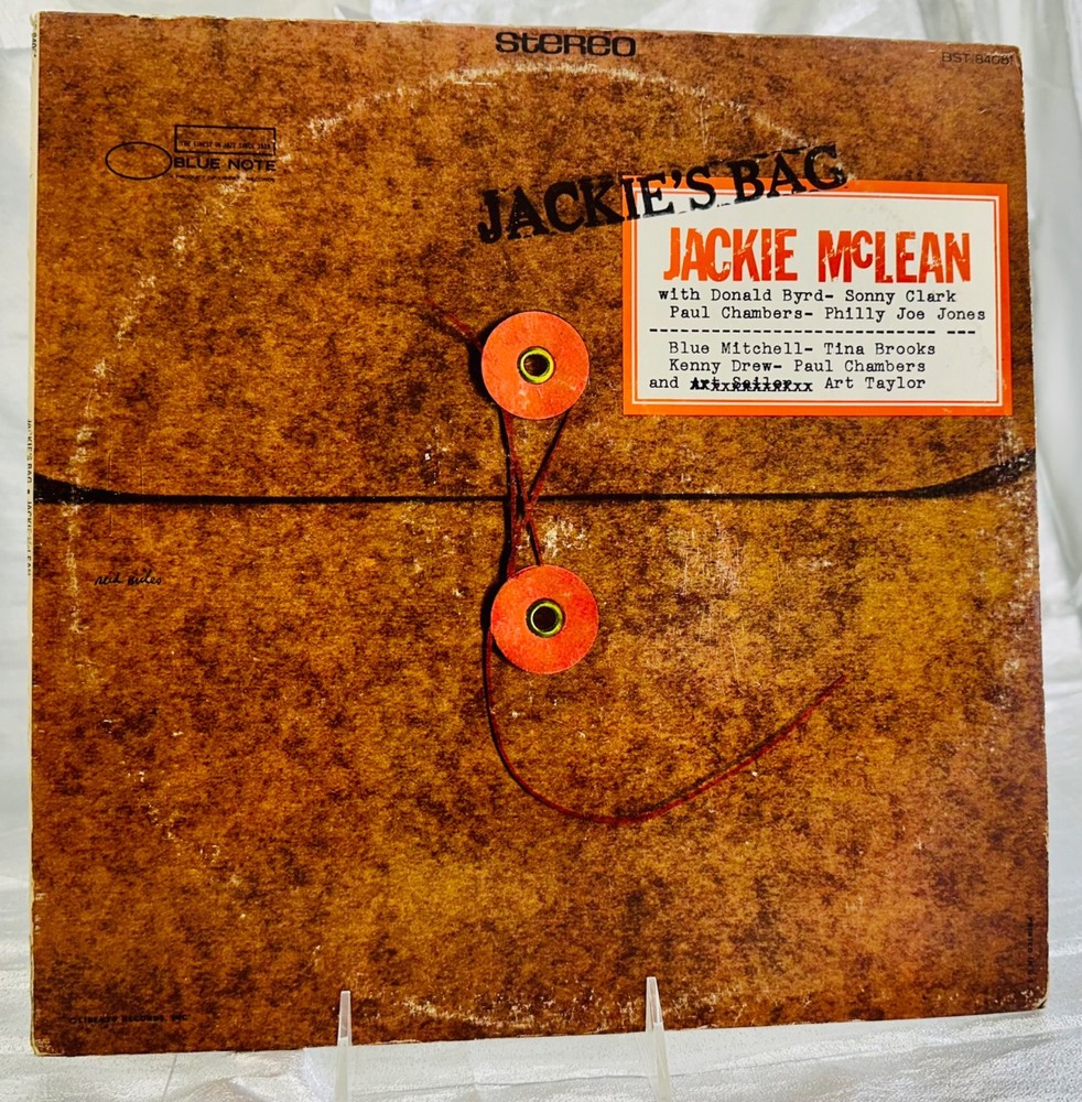 LP: Jackie McLean, Jackie’s Bag, Blue Note BST 84051, Reissue, Stereo, 1970, Har