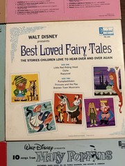 Vintage Walt Disney Vinyl LP – Lot Of 7 Disneyland Records Soundtrack