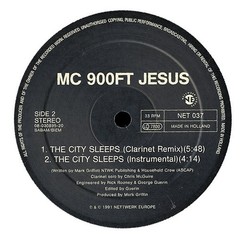 MC 900 Ft Jesus – The City Sleeps (12″) (Near Mint (NM or M-)) – Nettwerk Europe