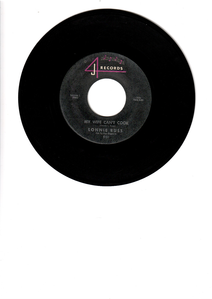 1962 MY WIFE CAN’T COOK – LONNIE RUSS