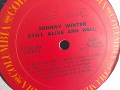 Johnny Winter – Still Alive And Well LP With Printed Inner