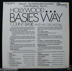 COUNT BASIE-HOLLYWOOD BASIE’S WAY-Near Mint Jazz Album-COMMAND #RS 912 SD stereo