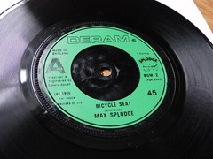 Max Splodge 7″ Bicycle Seat Dub NEW WAVE PUNK REGGAE 1980 Deram BUM 2