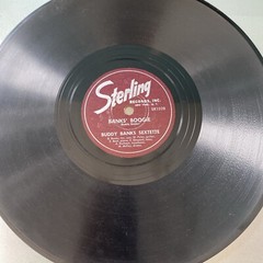 1945 R&B – Buddy Banks Sextette 78 rpm STERLING 102 BANKS BOOGIE V+