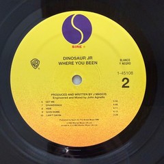 Dinosaur Jr Where You Been LP 1993 Original Pressing Sire Vinyl Record