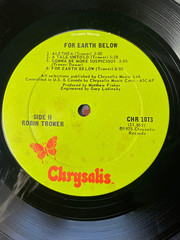 TWO Robin Trower LP’s In City Dreams & For Earth Below Blues Rock 1970’s