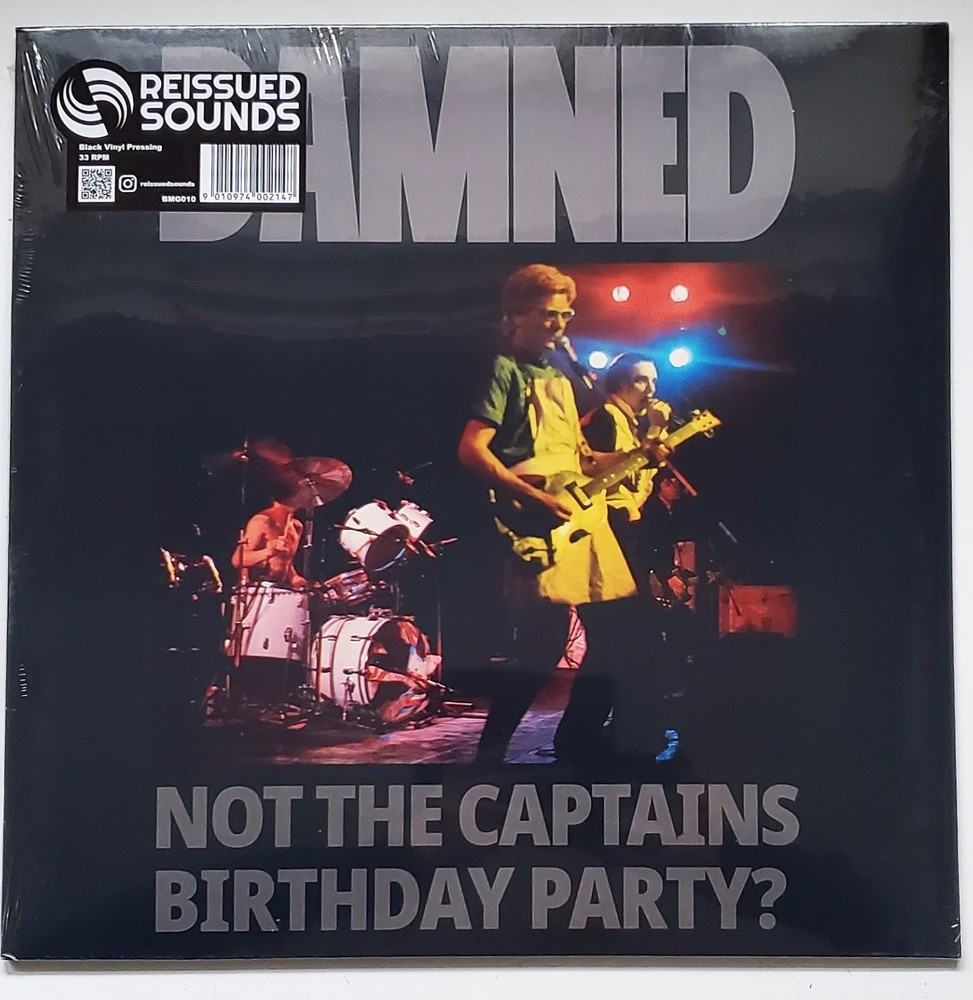 The Damned – Not The Captain’s Birthday Party? (Black Vinyl LP) New & Sealed