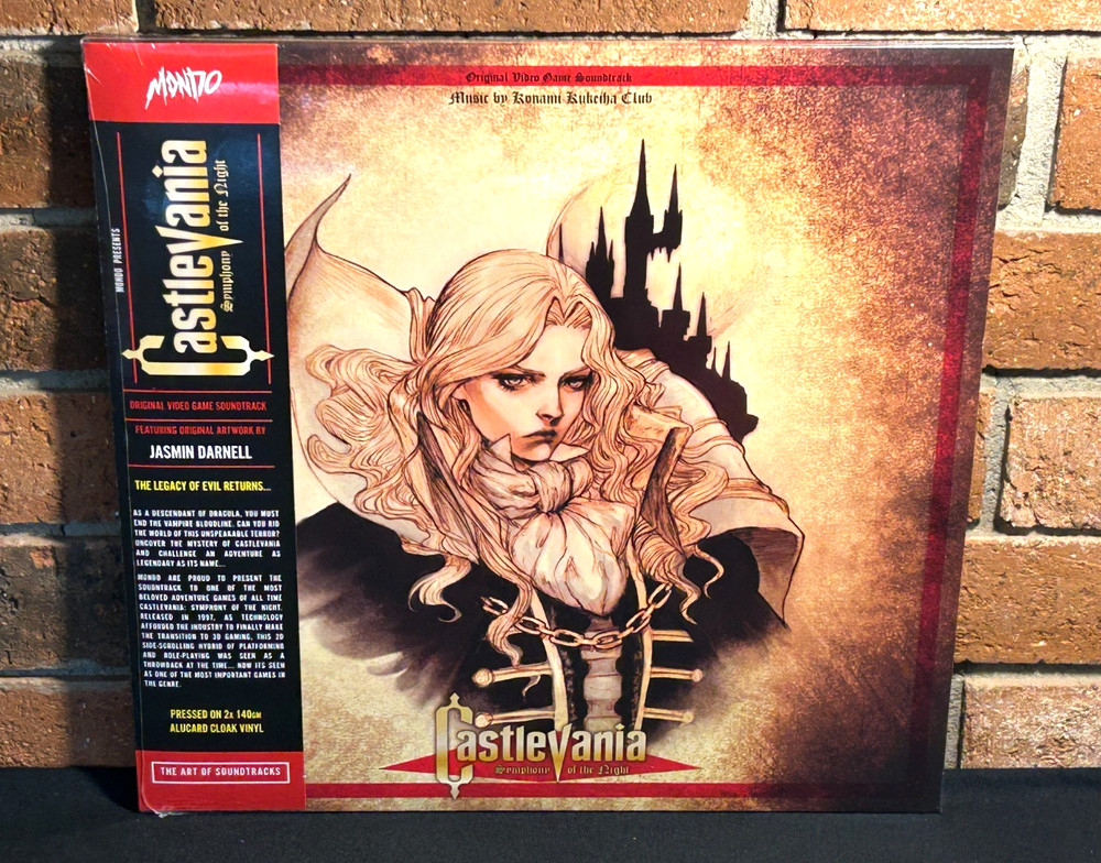 CASTLEVANIA SYMPHONY OF THE NIGHT – Soundtrack, Limited 2LP COLORED VINYL New!