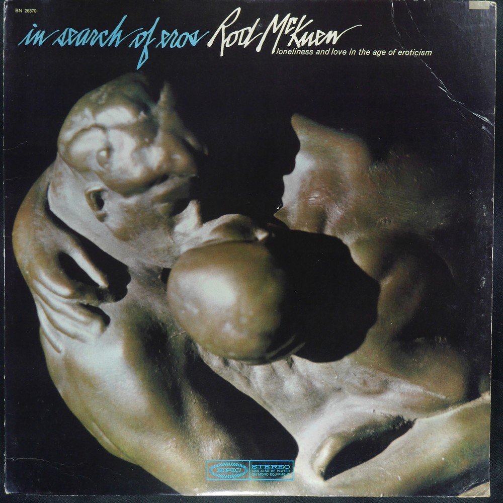 ROD MCKUEN In Search Of Eros EPIC BN 26370 VG LP 1968 Spoken Word