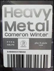 HEAVY METAL LP Cameron Winter Metallic Silver COLORED VINYL Record ~ SEALED!