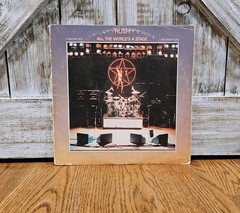 RUSH “All the World’s a Stage” 1976 Vinyl Albums!