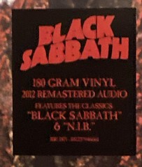 Black Sabbath – Black Sabbath (Self-Titled) – Vinyl LP – Remastered- 180g – New