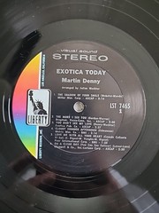 Exotica Today Martin Denny EXCELLENT (EX) Vinyl LP Record 1966