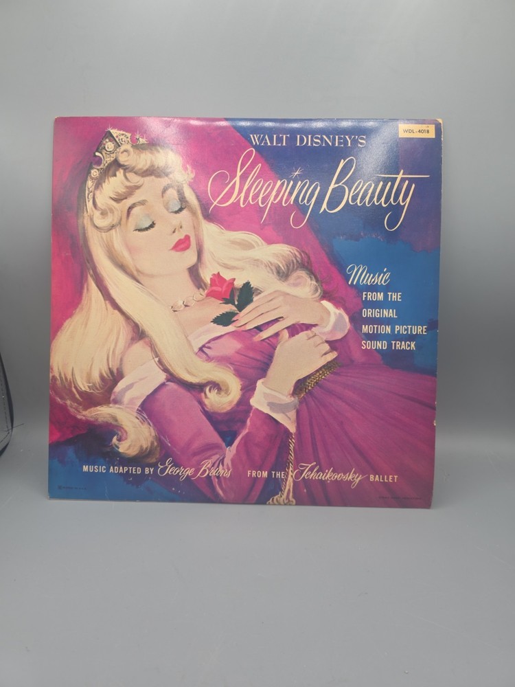 Sleeping Beauty Soundtrack Original 1959 LP Vinyl EX/EX Nice WDL-4018 Disney’s