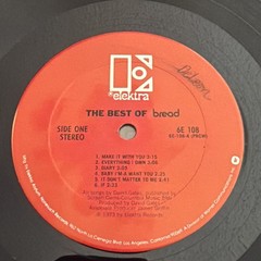 Bread “The Best Of Bread” 1973 Elektra Vinyl LP Gatefold Cover Excellent